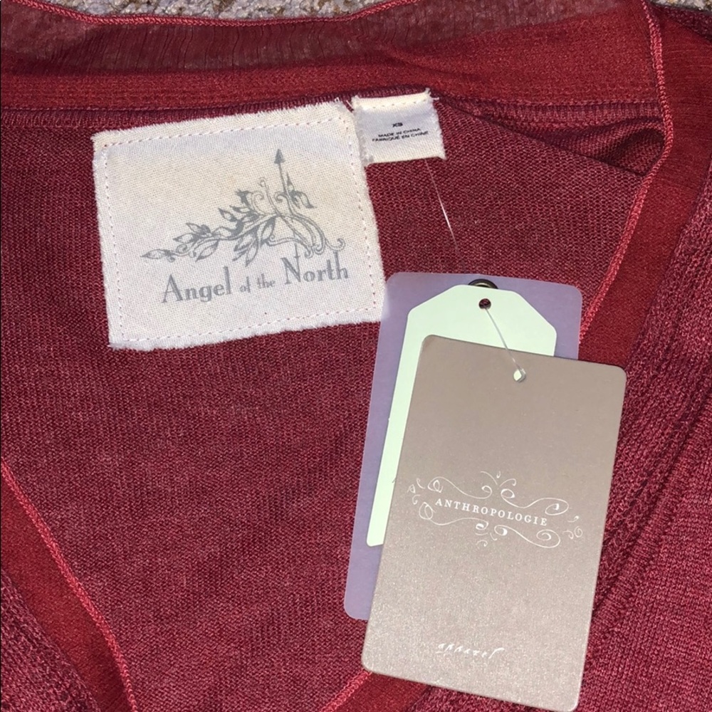 Raspberry Cashmere Sweater - Picture 3 of 4